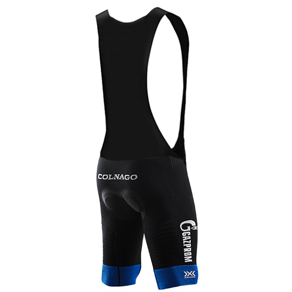 2017 Maglia Gazprom Rusvelo Colnago blu